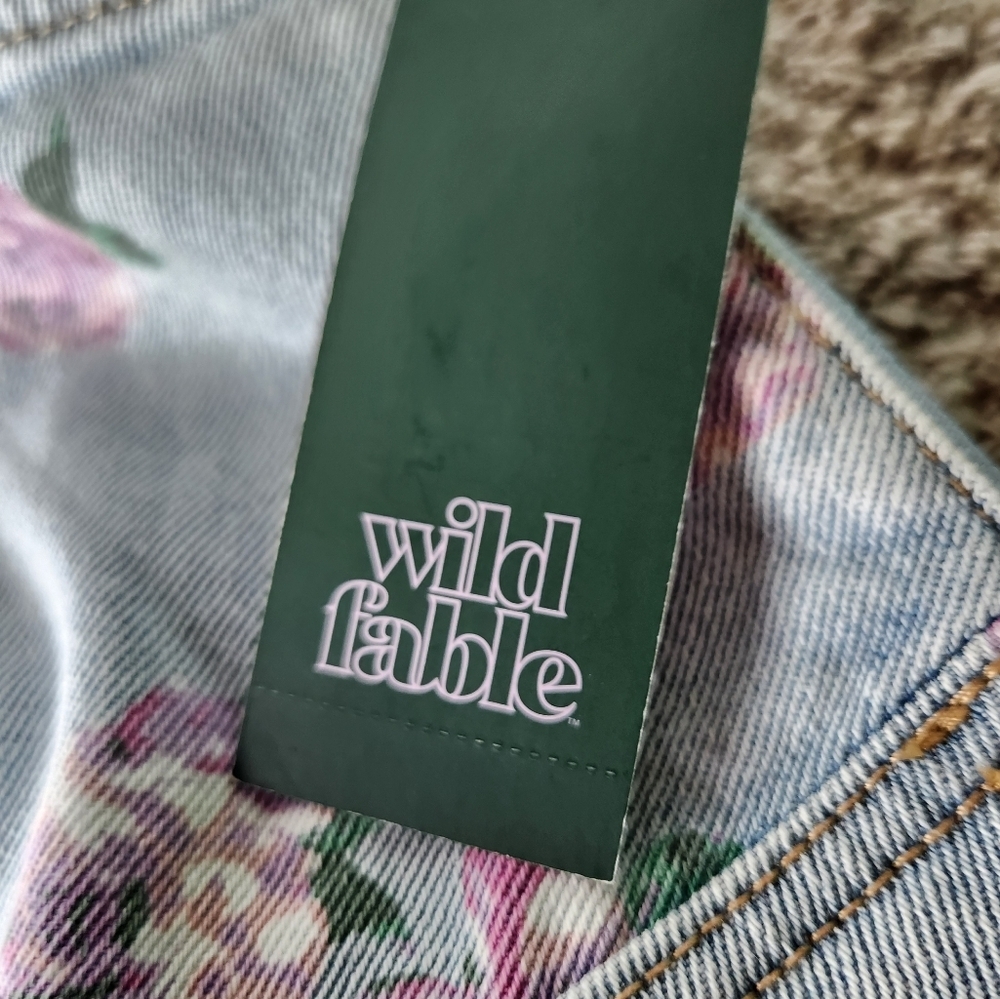 Women's XXL Wild Fable Tops Wild Fable Women’s Cropped Denim Vest - Size XXL - Picture 12 of 16
